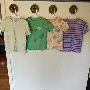 Cat & Jack boys graphic tee bundle size medium